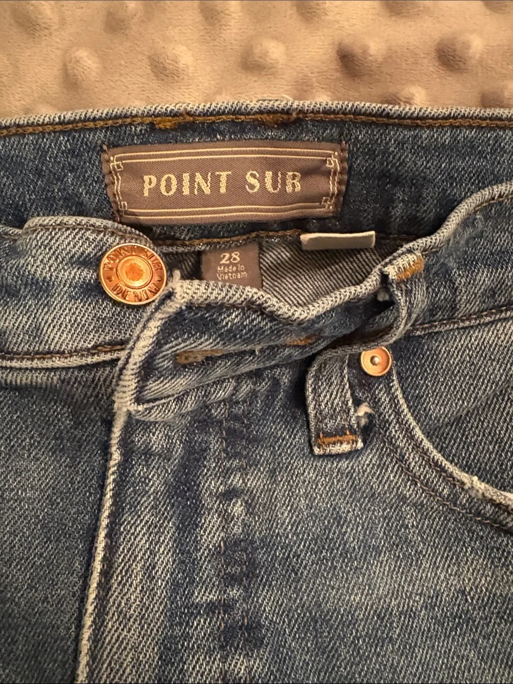 J Crew Classic Straight-Leg Blue Jeans